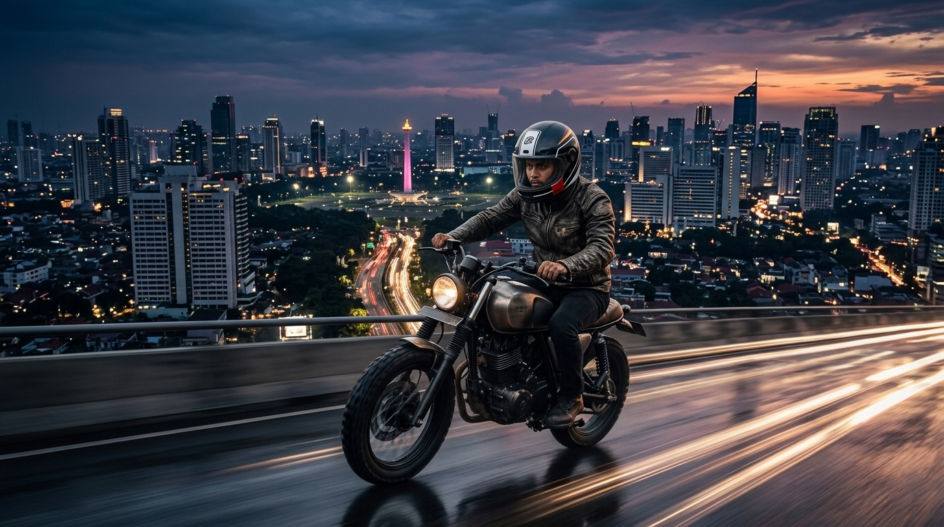 Helm JPX Rokr RK07, Helm Lokal Paling Keren & Berkualitas untuk Rider Urban